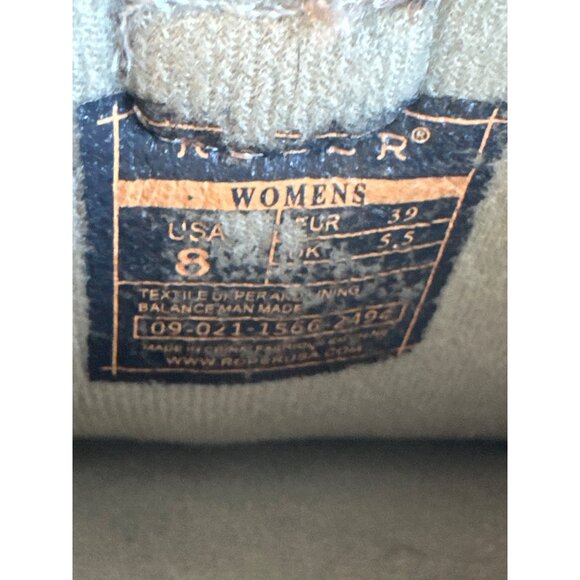 Roper Brown Tall Stuff Western Boots Brown Snip Toe Embroidered Design Size 8 - Picture 9 of 9